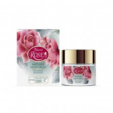 Нічний крем Retinol+Q10+C Natural Rose від Arsy Сosmetics 50 ml  