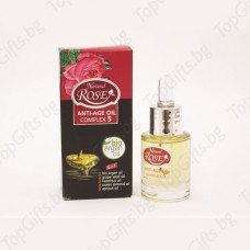 Rose Natural Комплекс з 6 олій AРСИ Косметика Rose & Bio Argan АРСИ Anti-Age Oil Complex 6, 15 мл